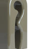 Lamp base 19x13x52,5 cm MISTRA shiny taupe