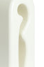 Lamp base 19x13x52,5 cm MISTRA shiny cream
