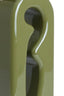 Lamp base 19x13x52,5 cm MISTRA shiny olive green