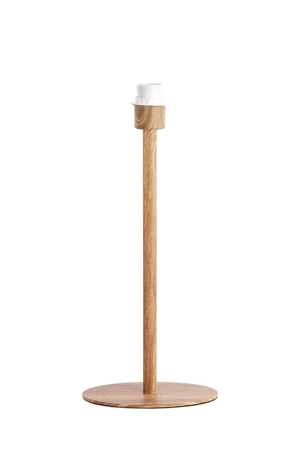 Lamp base 20x13x46 cm CERINI wood print natural