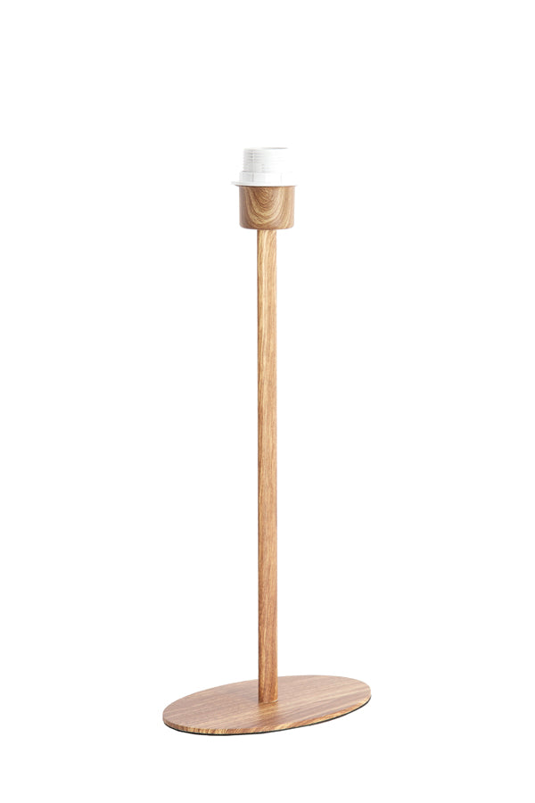 Lamp base 20x13x46 cm CERINI wood print natural