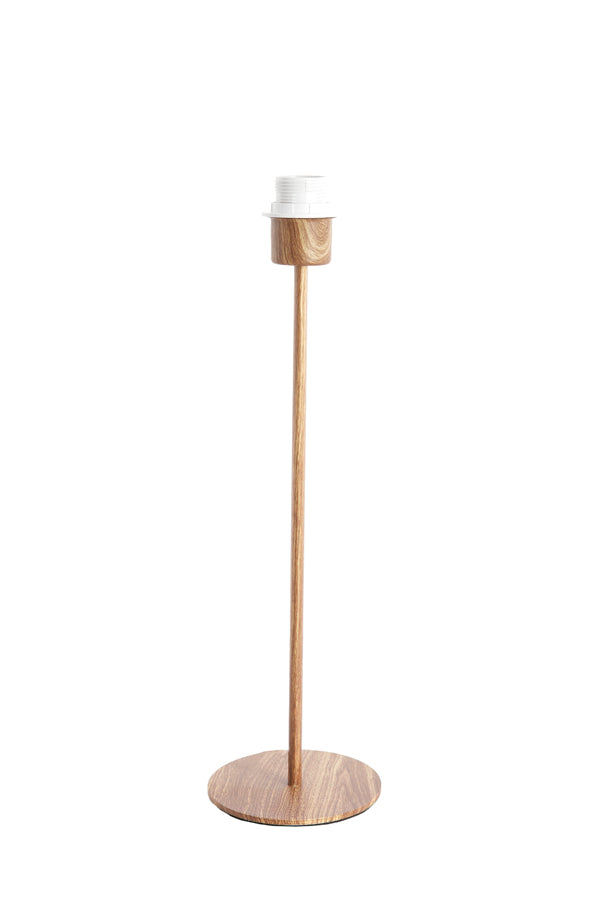 Lamp base 20x13x46 cm CERINI wood print natural
