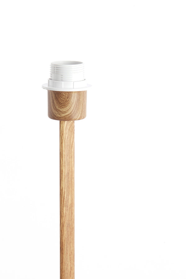 Lamp base 20x13x46 cm CERINI wood print natural