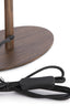 Lamp base 20x13x46 cm CERINI wood print dark brown