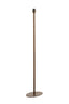 Floor lamp 30x20x130 cm CERINI wood print dark brown