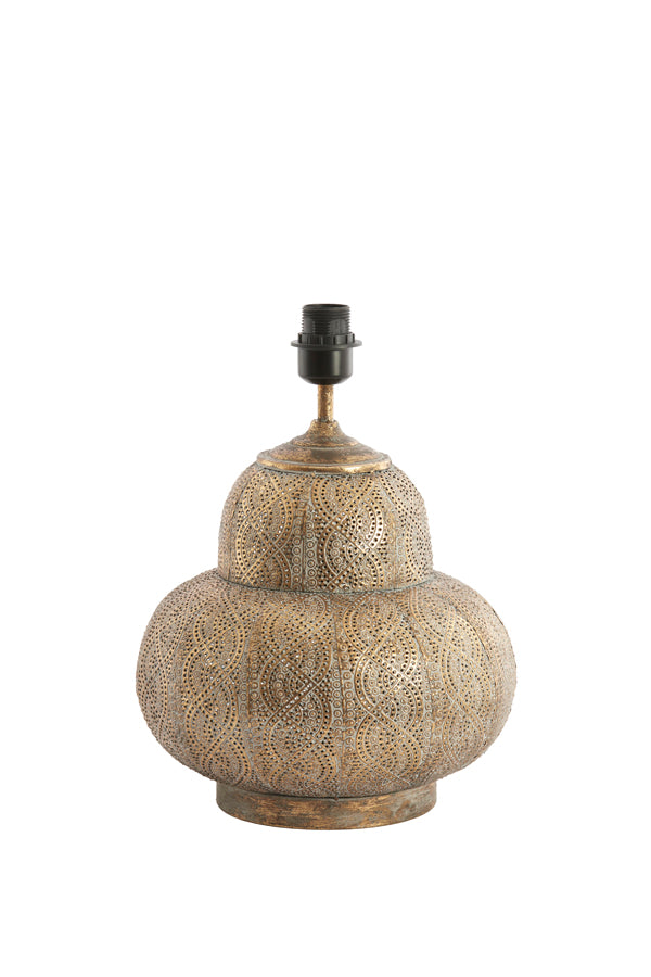 Lamp base 31x41 cm RYOTA brown gold