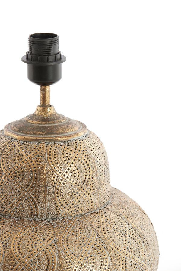 Lamp base 31x41 cm RYOTA brown gold