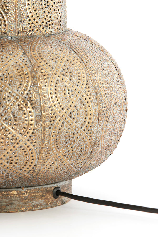 Lamp base 31x41 cm RYOTA brown gold