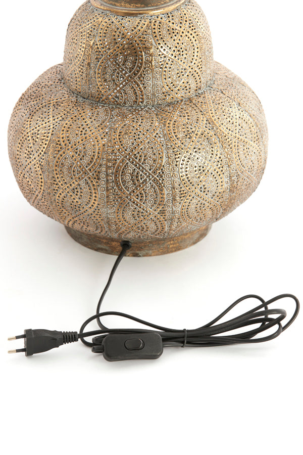 Lamp base 31x41 cm RYOTA brown gold