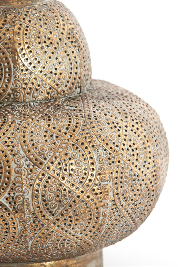 Lamp base 26x34,5 cm RYOTA brown gold
