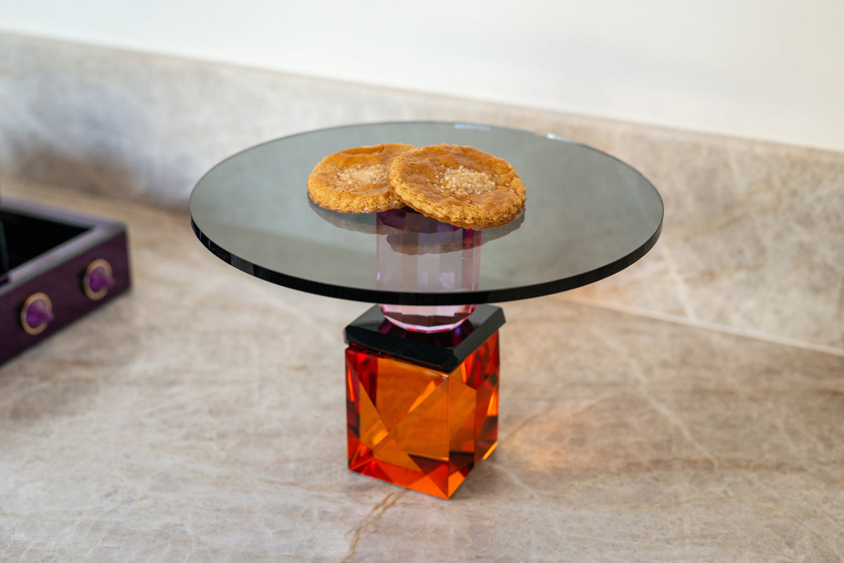 Cake plate Feya orange