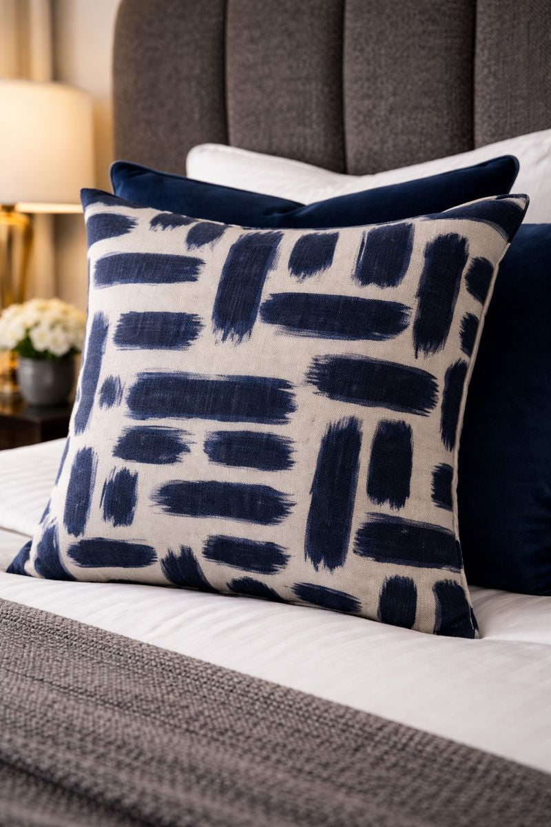 Malini Kentish Blue Cushions