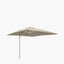 Glow Challenger T2 3m Square Sandstone / Champagne Free Arm Parasol
