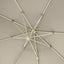 Glow Challenger T2 3m Square Sandstone / Champagne Free Arm Parasol