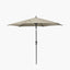 Riva 2.5m Round Champagne Parasol
