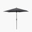 Riva 2.5m Round Anthracite Parasol
