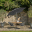 Riva 2.5m Round Anthracite Parasol