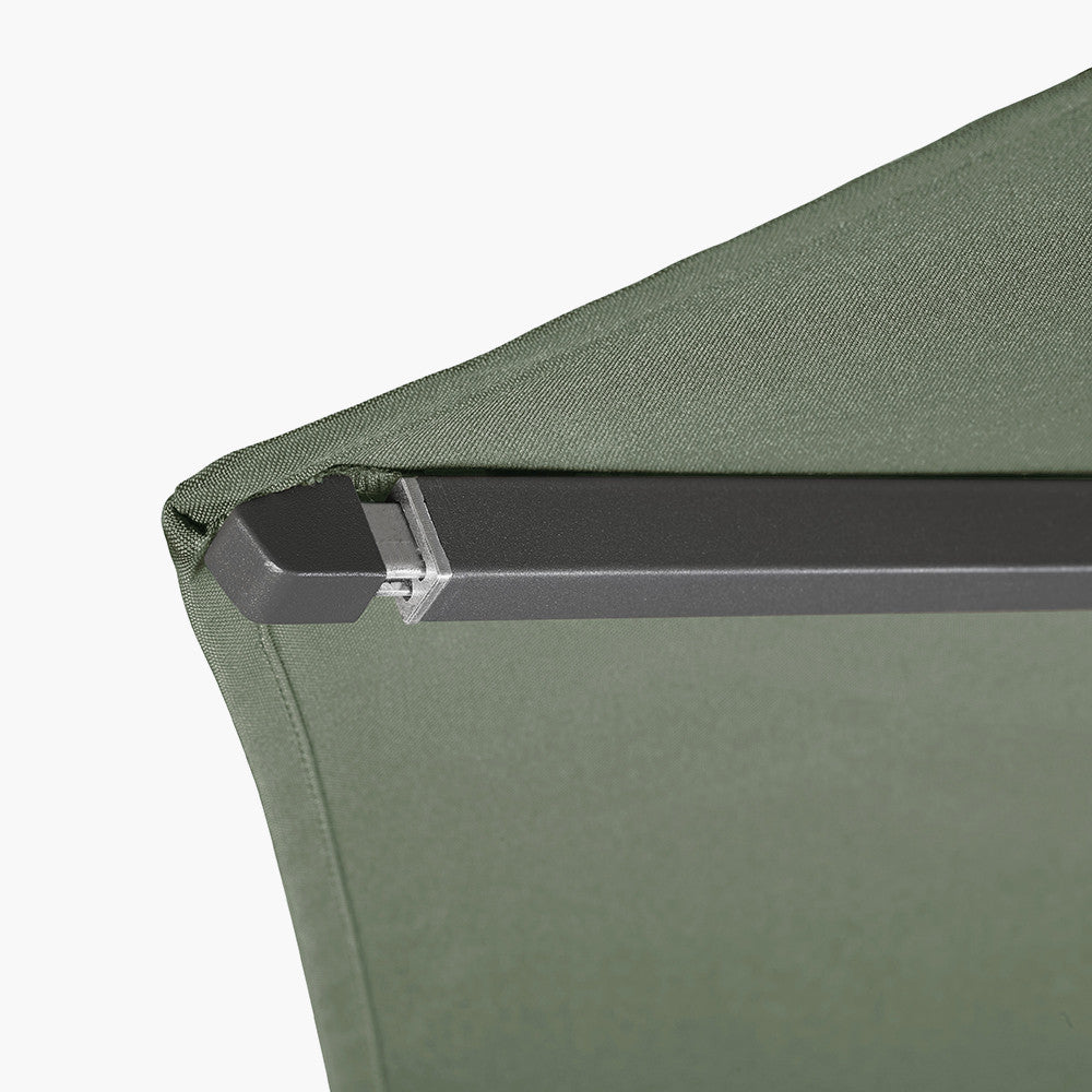 Riva 2.5m Round Olive Parasol