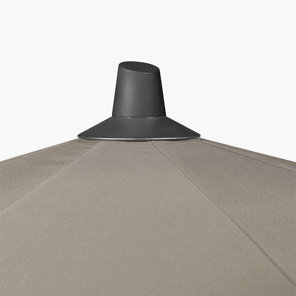Riva 3m Round Taupe Parasol