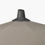 Riva 3m Round Taupe Parasol