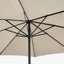 Riva 3.5m Round Champagne Parasol