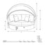 Stone Grey Bermuda Day Bed