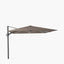 Glow Challenger T2 3m Square Premium Havana Taupe Free Arm Parasol