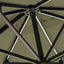 Glow Challenger T2 3m Square Premium Lush Green Free Arm Parasol
