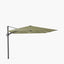 Glow Challenger T2 3m Square Premium Lush Green Free Arm Parasol