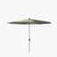 Riva Teak 3m Round Olive Parasol