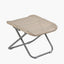 Tobs Outdoor Grey Foldable Loungers and Footstools Set