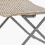 Tobs Outdoor Grey Foldable Loungers and Footstools Set