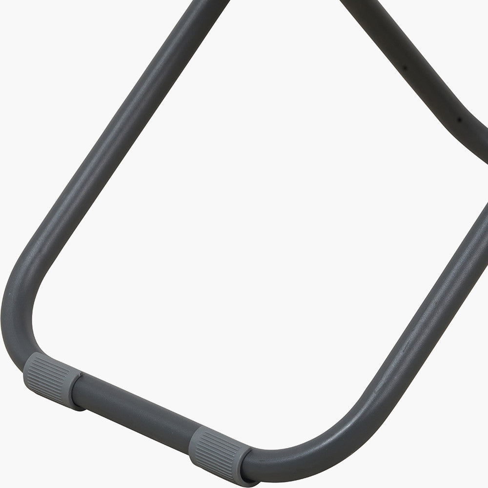 Tobs Outdoor Cream Foldable Loungers Set