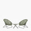 Tobs Outdoor Green Foldable Loungers Set