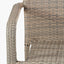 Tobs Outdoor Grey Synthetic Rattan Stacking Bench