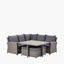Slate Grey Barbados Square Corner Set with Polywood Top