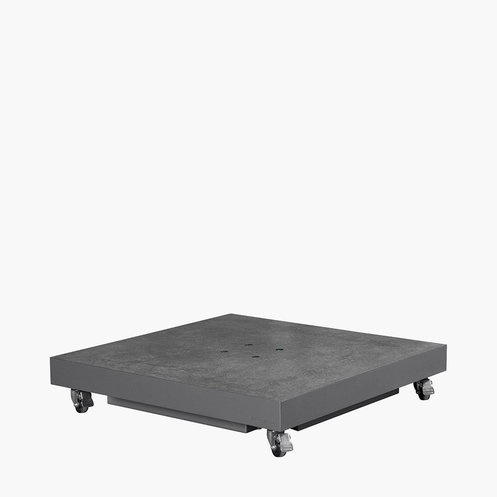 Ceramica Grey 90KG Wheeled Parasol Base