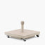 Ceramica Sandstone 40KG Wheeled Parasol Base