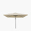 Voyager T2 2.7m Square Champagne Free Arm Parasol