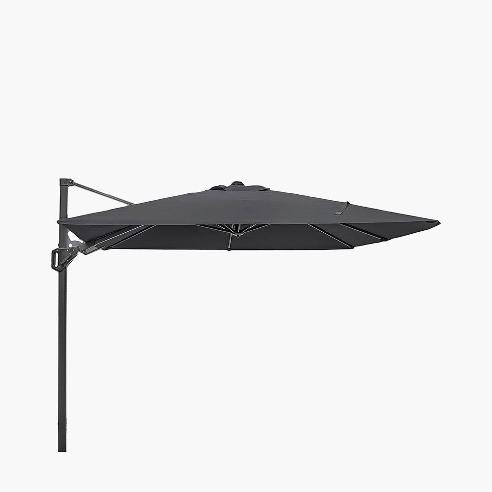Voyager T2 2.7m Square Anthracite Parasol
