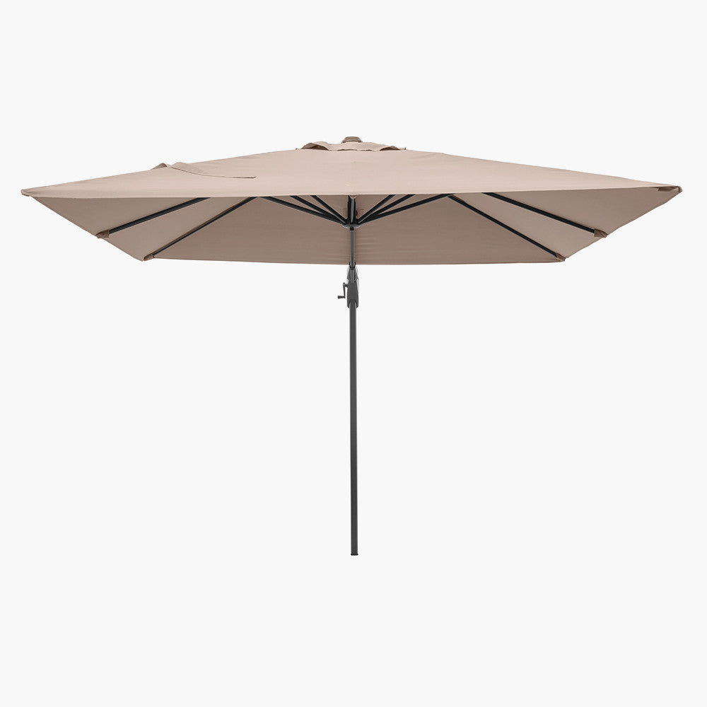Voyager T2 2.7m Square Taupe Parasol