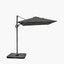 Voyager T1 3m x 2m Oblong Anthracite Parasol