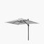 Voyager T1 3m x 2m Oblong Luna Grey Parasol