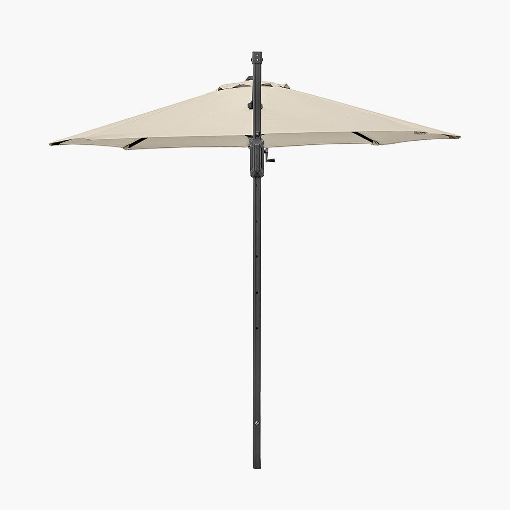 Voyager T1 3m Round Champagne Free Arm Parasol