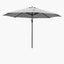 Voyager T1 3m Round Luna Grey Parasol