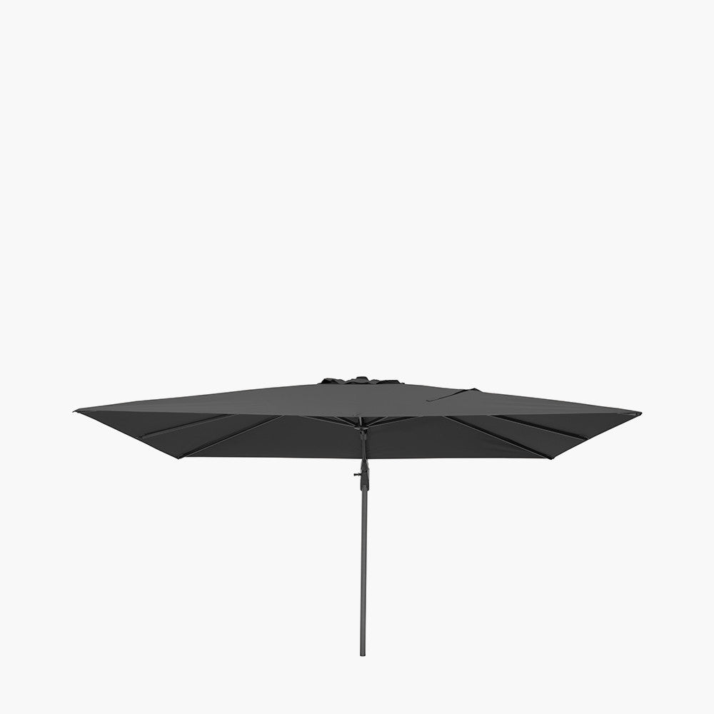 Challenger T2 3.5 x 2.6m Oblong Anthracite Parasol