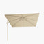 Challenger T2 3.5 x 2.6m Rectangular Sandstone / Champagne Free Arm Parasol