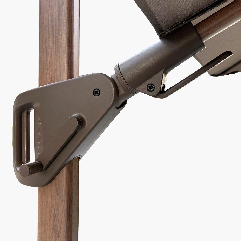 Nexus T2 Premium Mocha / Havana Taupe Free Arm Parasol