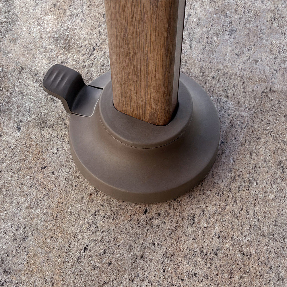 Nexus T2 Premium Mocha / Havana Taupe Free Arm Parasol