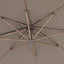 Nexus T2 Premium Mocha / Havana Taupe Free Arm Parasol